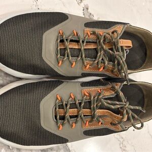 OluKai Men's Black and Gray Athletic Shoes